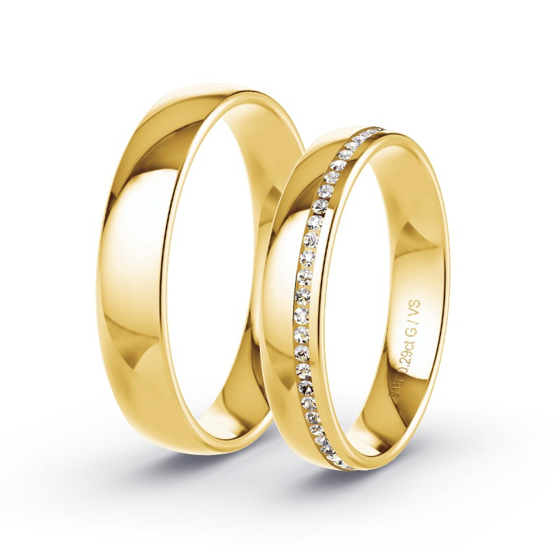 22ct gold deals wedding bands