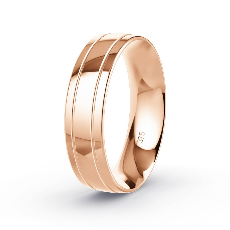 Wedding Ring Rose Gold - Model N°2163