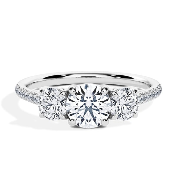 Silver engagement rings on sale uk